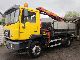 1998 MAN  18mA 18 224 4x4 + Palfinger PK9001 A with Radio Truck over 7.5t Three-sided Tipper photo 1