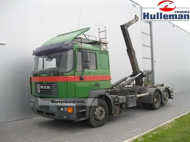 1999 MAN  26.414 6X2 MANUAL HYDRAULIC BED CABIN Truck over 7.5t Chassis photo