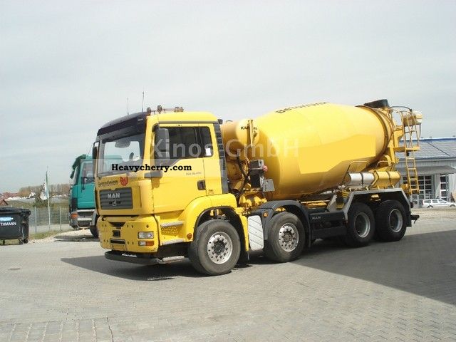2006 MAN  35 430 with 9m ³ Karrena-GERMASCHINE Truck over 7.5t Cement mixer photo
