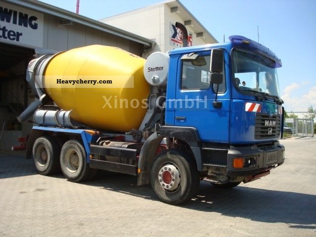 2000 MAN  Stetter 26 314 7m ³ - ready GERMASCHINE Truck over 7.5t Cement mixer photo