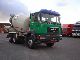 2000 MAN  27 293 7 m³ silent transmission Stetter Truck over 7.5t Cement mixer photo 1