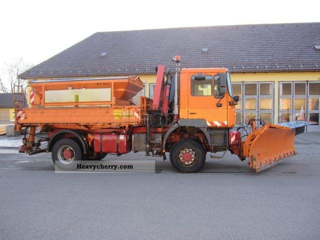2001 MAN  FE 310 FALK + PK9501 and winter completely Truck over 7.5t Tipper photo