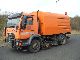 1997 MAN  15-163 with front brush Truck over 7.5t Sweeping machine photo 1