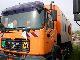 MAN  F310A with Drehdrommel and combined bulk 2000 Refuse truck photo
