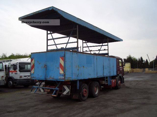 1996 MAN  26 343 working platform for tunnel construction Truck over 7.5t Chassis photo