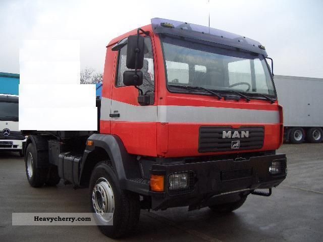 2002 MAN  18 285 tipper chassis leaf spring suspension Truck over 7.5t Chassis photo