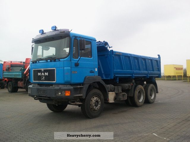 1996 MAN  26 343 Meiller three-way tipper + Bordmatic Truck over 7.5t Tipper photo