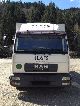 2001 MAN  LE 220 C + PLATFORM AT PAPER PLANE Van or truck up to 7.5t Stake body and tarpaulin photo 2