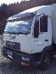 2001 MAN  LE 220 C + PLATFORM AT PAPER PLANE Van or truck up to 7.5t Stake body and tarpaulin photo 7