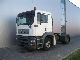 2001 MAN  TGA 18.410 4X2 RETARDER EURO 3 Semi-trailer truck Standard tractor/trailer unit photo 1