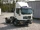 MAN  TGM 12 280 BC - manual transmission - € 4 2008 Standard tractor/trailer unit photo