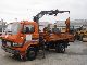1986 MAN  8136 three-way tipper with loading crane 1.Hand Truck over 7.5t Three-sided Tipper photo 2
