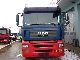 2003 MAN  18 460 air retarder tail lift Truck over 7.5t Stake body and tarpaulin photo 3