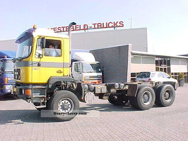 1993 MAN  6x6 27.322 DFA Truck over 7.5t Chassis photo