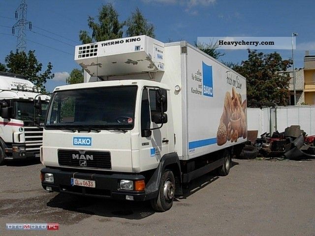 1999 MAN  12 224 Chlodnia Truck over 7.5t Food Carrier photo
