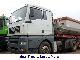 MAN  18.410 TGA, hydraulic 16-speed shifters little KM 2000 Standard tractor/trailer unit photo