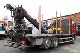 2006 MAN  26.430 TGA 6x2 flatbed short Loglift Jonse Truck over 7.5t Timber carrier photo 1