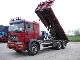 2001 MAN  FE 410 - 6x4 - NCH cable systeem Truck over 7.5t Roll-off tipper photo 14