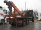 1989 MAN  26 280 6x6 all-wheel short logs with crane Truck over 7.5t Timber carrier photo 1