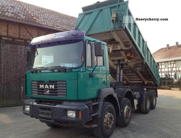 2001 MAN  41 410 Truck over 7.5t Three-sided Tipper photo