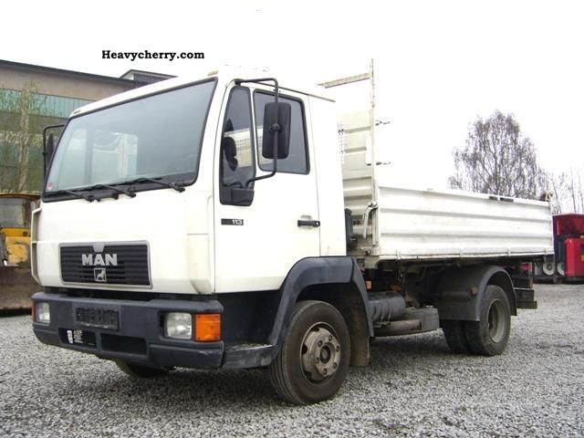 2000 MAN  8113-gearbox failure Van or truck up to 7.5t Tipper photo