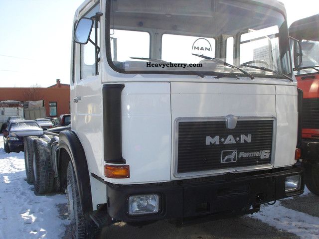 1988 MAN  26.291Fahrg.6x4 Truck over 7.5t Chassis photo
