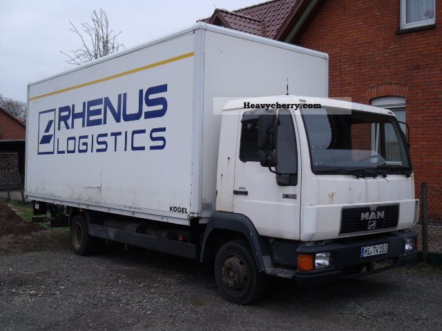 1995 MAN  L2000 Van or truck up to 7.5t Box photo