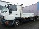 MAN  8-163 F with foldable tail lift 1998 Stake body photo