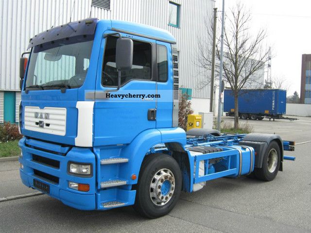 2001 MAN  TGA 18.460 Chassis for Manual Gearbox in tank Truck over 7.5t Chassis photo