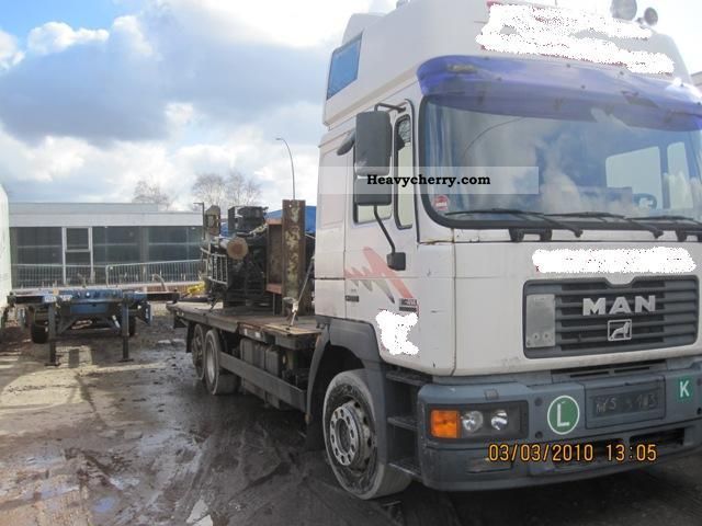 1999 MAN  26.414, F200, 6x2, retarder, high roof, Truck over 7.5t Swap chassis photo