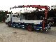 1995 MAN  L2000 8-153 with Atlas crane 60.1 Van or truck up to 7.5t Stake body photo 1