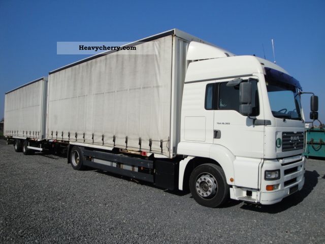 2004 MAN  TGA 18.360 / kompl.m. Anh.Bj 2004 / circuit Truck over 7.5t Swap chassis photo