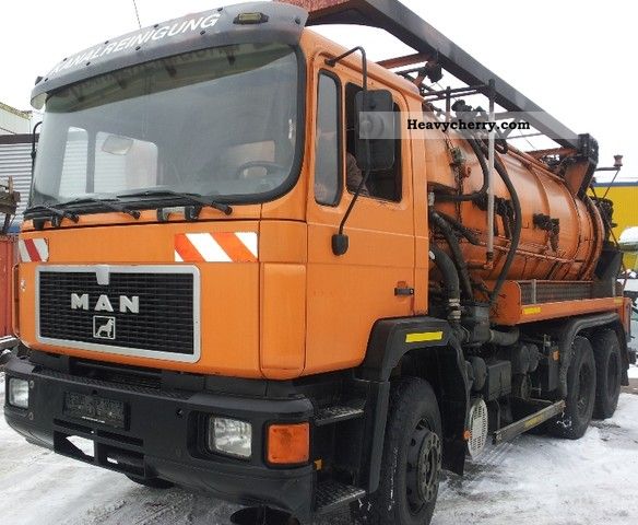 1990 MAN  26 372 Truck over 7.5t Vacuum and pressure vehicle photo