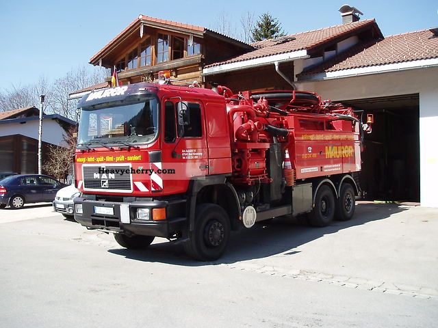 1994 MAN  19 422 Truck over 7.5t Vacuum and pressure vehicle photo