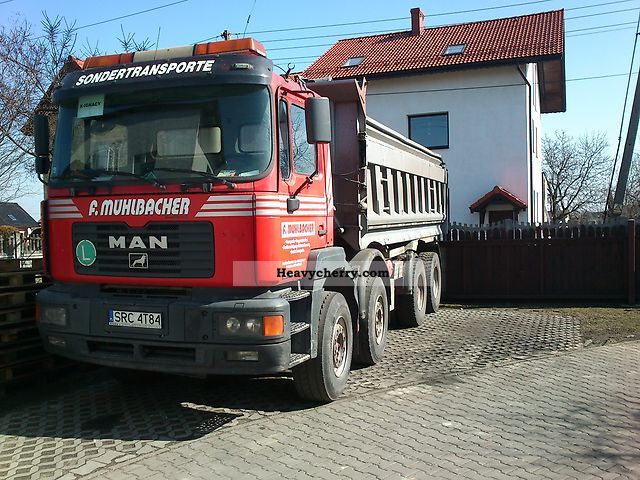 1999 MAN  41 463 on-board automatic Truck over 7.5t Tipper photo