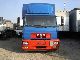 2006 MAN  12 280 LE 4x2 BL 6.20m liftgate Truck over 7.5t Stake body and tarpaulin photo 2