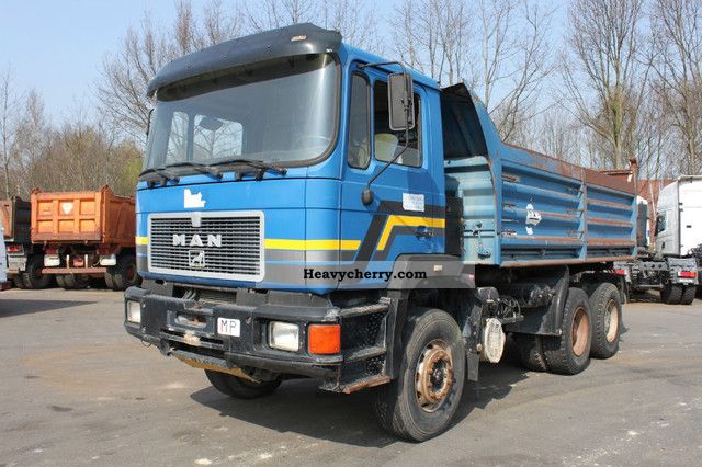 1991 MAN  26 272 6X4 TIPPER Truck over 7.5t Tipper photo