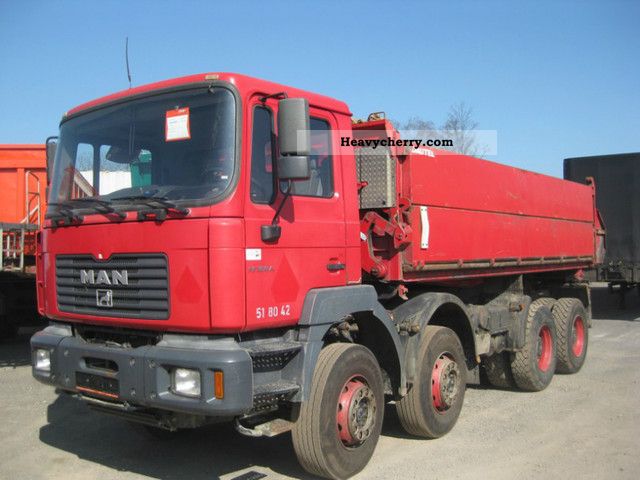 2001 MAN  FE 360 8x4, Bordmatic left leaf found. Truck over 7.5t Tipper photo
