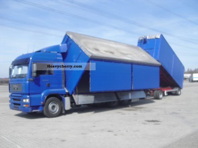 2005 MAN  TGA 26 480 6x2 tipper + + suction truck dump trailer Truck over 7.5t Tipper photo