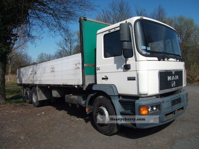 1998 MAN  25 264 Truck over 7.5t Stake body photo