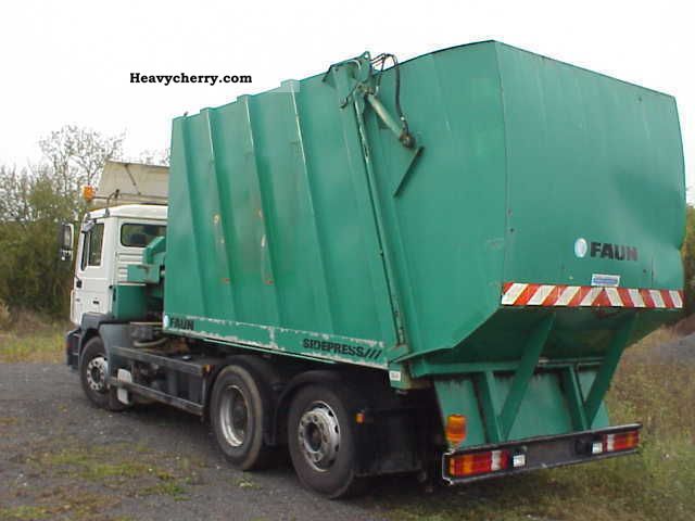 1997 MAN  26 293 Truck over 7.5t Refuse truck photo