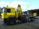 2001 MAN  FE 410 6x4 with Effer crane 60 ton (top condition) Semi-trailer truck Standard tractor/trailer unit photo 2