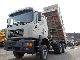 2000 MAN  27 414 Manual 6x6 Euro 3 Truck over 7.5t Three-sided Tipper photo 2