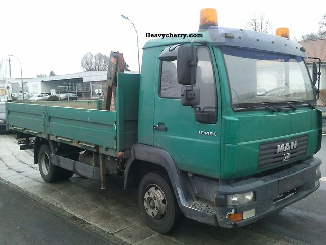 2002 MAN  LE 140 C ** Crane ** Truck over 7.5t Stake body photo