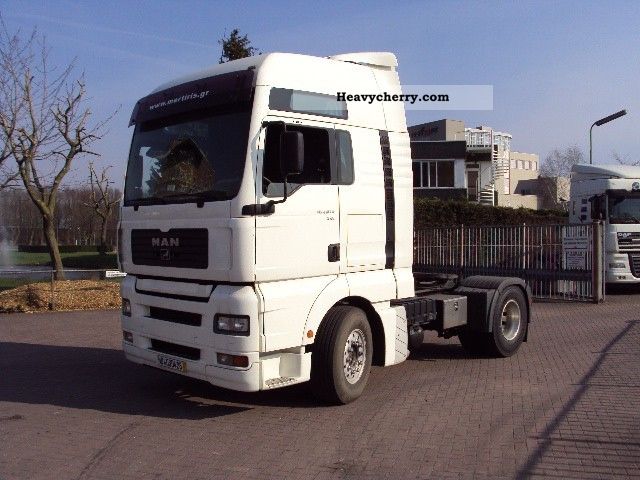 2001 MAN  18.460 XXL manual retarder Semi-trailer truck Standard tractor/trailer unit photo