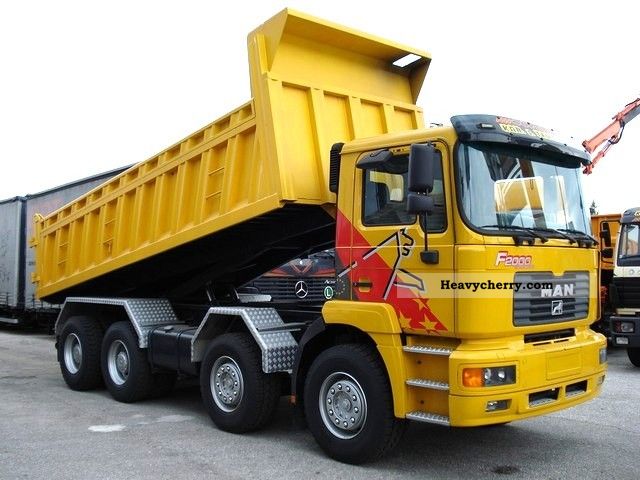 2001 MAN  35 464 35 460 8x4 Truck over 7.5t Tipper photo