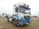 1996 MAN  19 463 F2000 (high roof) Air / retarder / Kipphydraul Semi-trailer truck Standard tractor/trailer unit photo 6