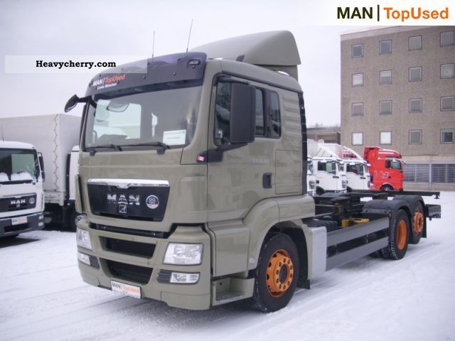 2009 MAN  TGS 26.360 6x2-2 LL Truck over 7.5t Swap chassis photo