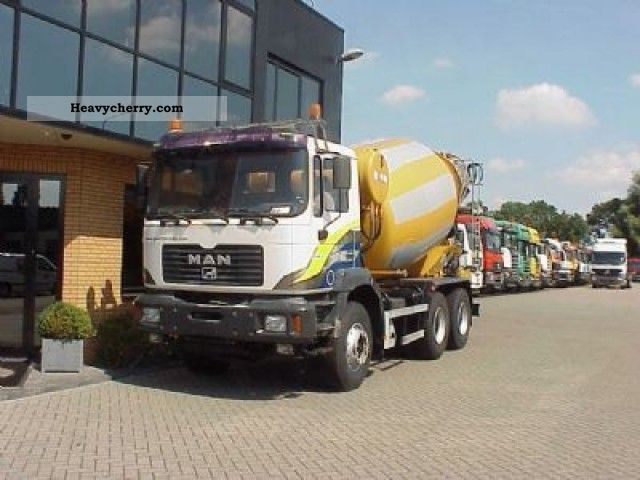 2002 MAN  FE 460 6X4 10 M3 MIXER Truck over 7.5t Cement mixer photo