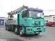 1999 MAN  32 464 8x4 crane assembly Truck over 7.5t Truck-mounted crane photo 1